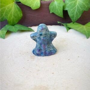 Ruby in Kyanite Crystal Ghost Halloween